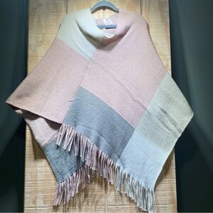 Marlylilly Multicolor Poncho Sweater